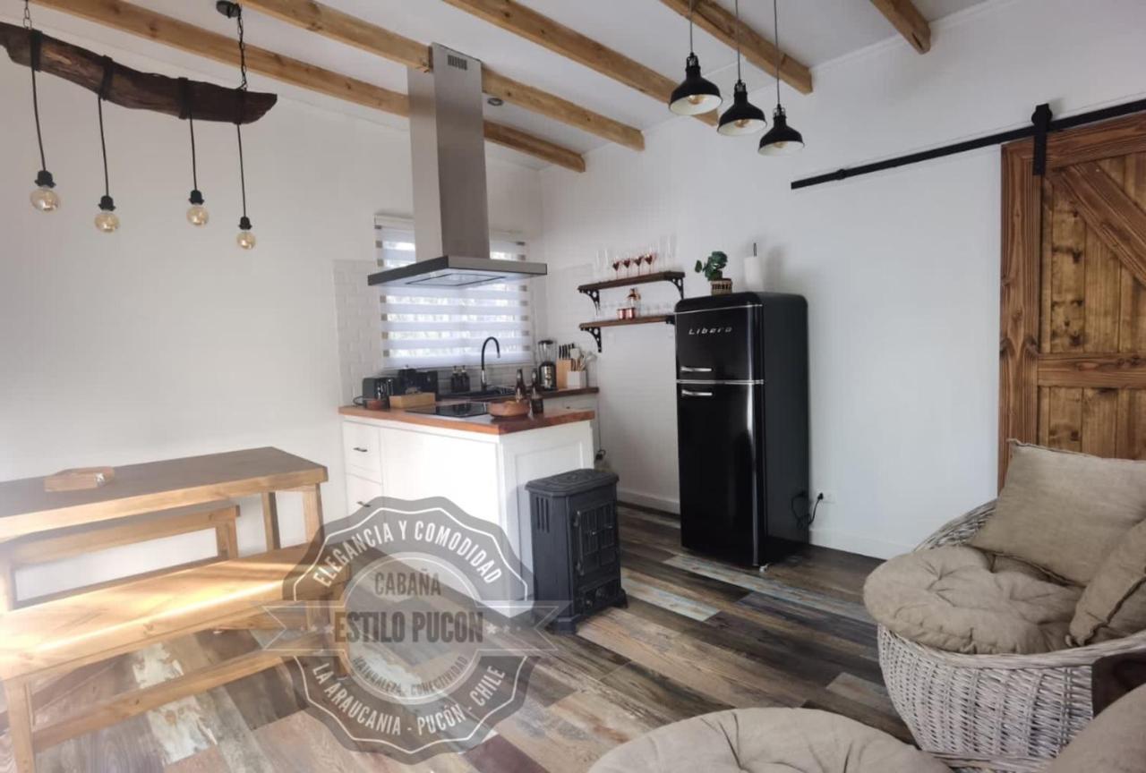 Cabana Estilo Pucón Buitenkant foto