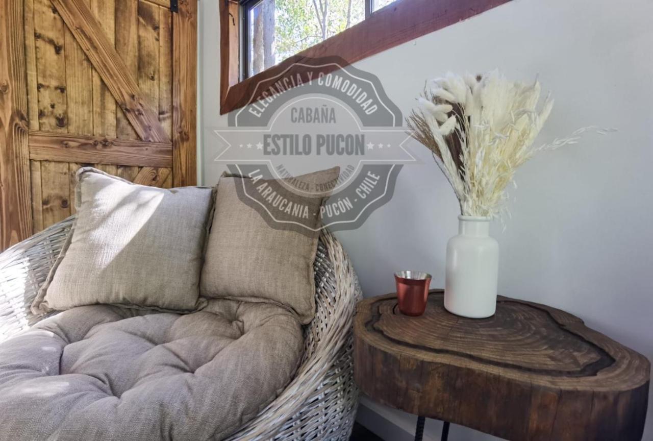 Cabana Estilo Pucón Buitenkant foto
