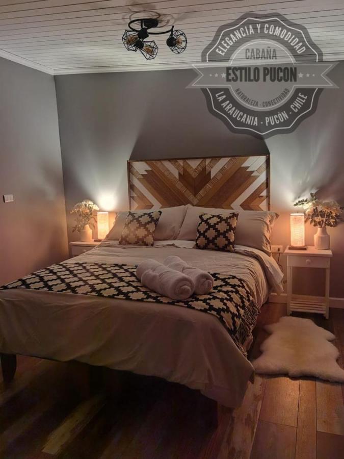 Cabana Estilo Pucón Buitenkant foto