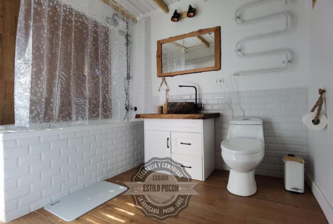 Cabana Estilo Pucón Buitenkant foto